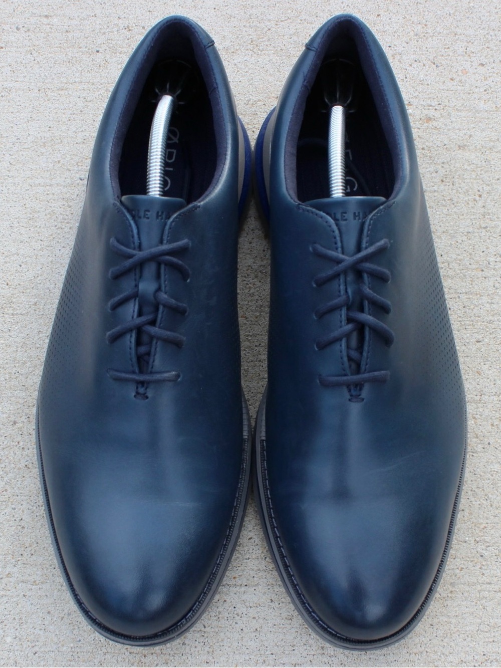 Cole Haan Men's ØriginalGrand Energy Twin Blue Oxford Shoes Sz 13